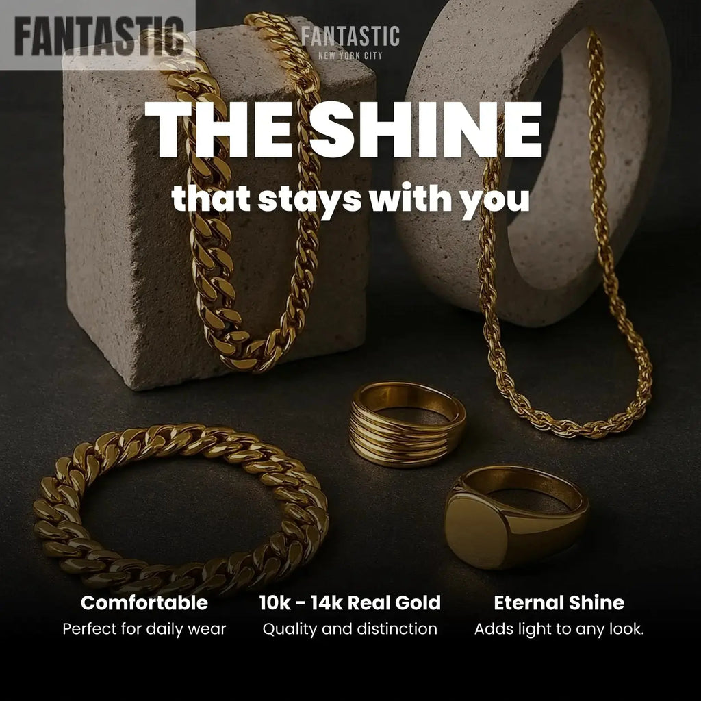 10K Gold- Hollow Figaro Chain