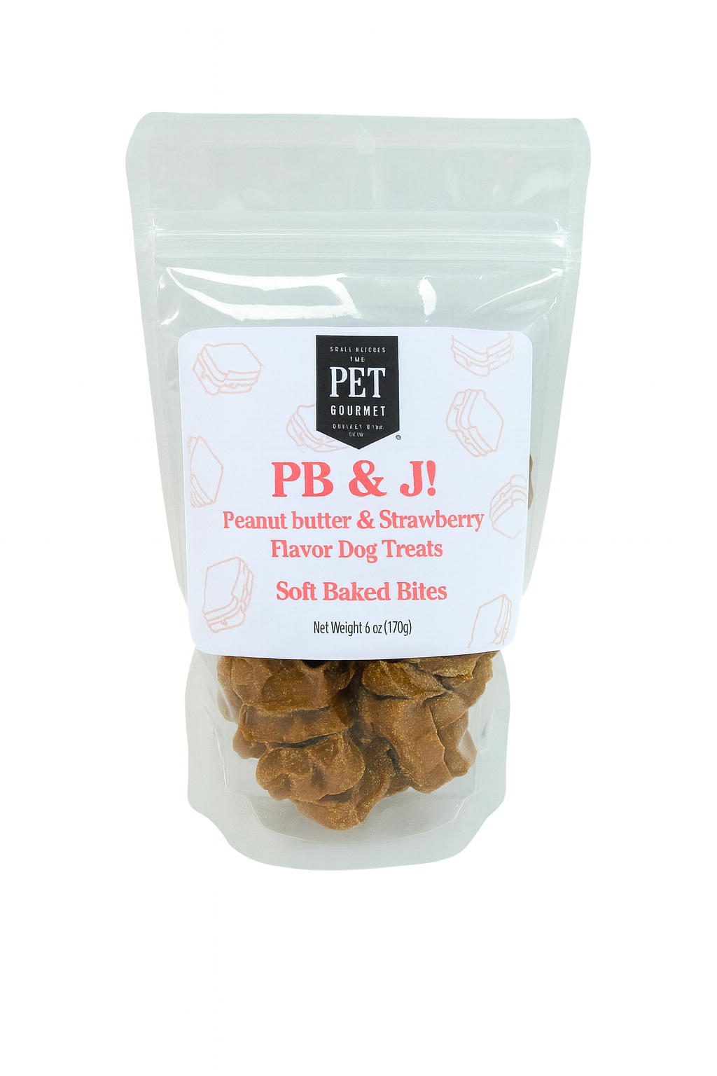 PB & J Soft Baked Bites 6 oz